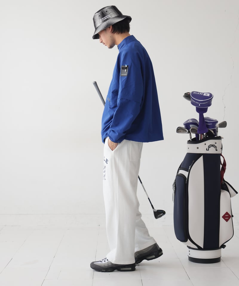 ANTIQUAGOLF×STCH 】regen 2waypullover-blue | 【