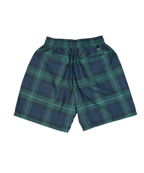 【ANTIQUAGOLF×STCH】UNISEX（ユニセックス）check half pants-green