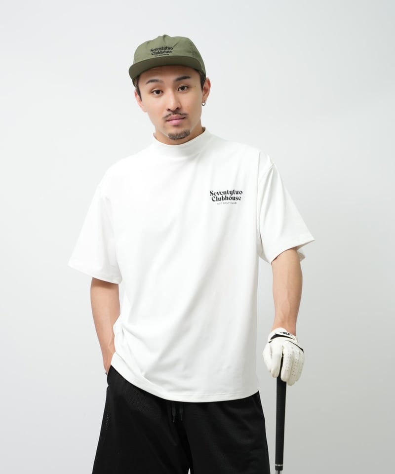 STCH ORIGINAL【OLD GOLF CLUB MOCK NECK-White】 |