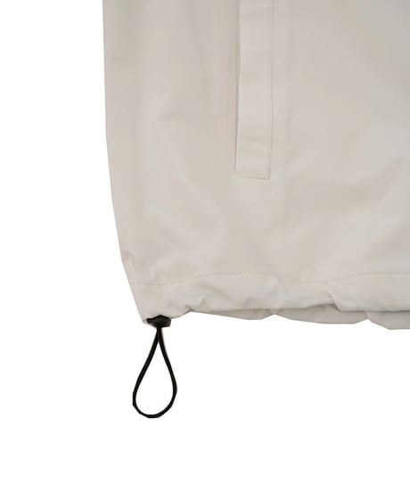 【 ANTIQUAGOLF×STCH 】halfzip contrast pullover-offwhite×navy