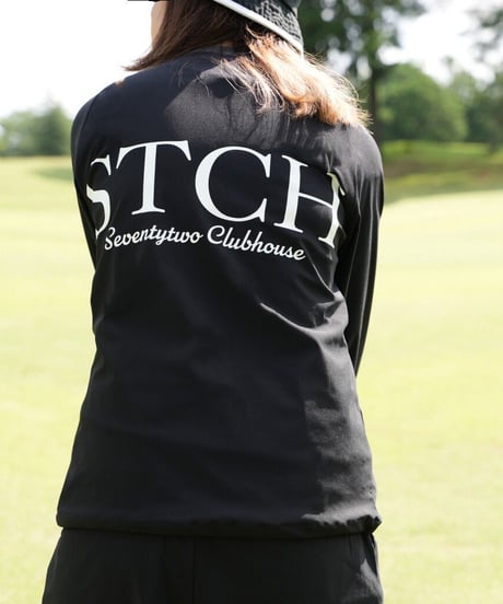 【LADIES】究極のストレッチ素材！melple×STCH 【Tomcat V-neck pullover（トムキャット Vネックプルオーバー）】