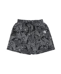 【 ANTIQUAGOLF×STCH 】paisley half pants-black