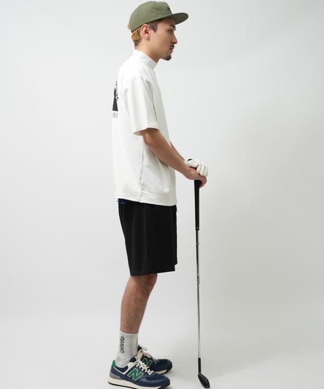 STCH ORIGINAL【OLD GOLF CLUB MOCK NECK-White】