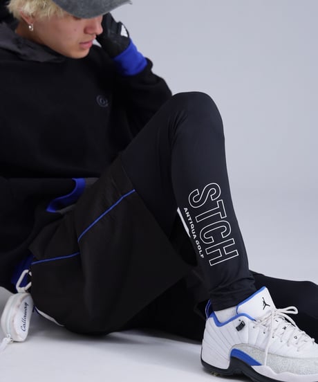【ANTIQUAGOLF×STCH】Logo leggings-black