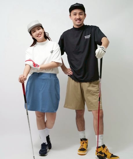 STCH ORIGINAL【OLD GOLF CLUB MOCK NECK-White】