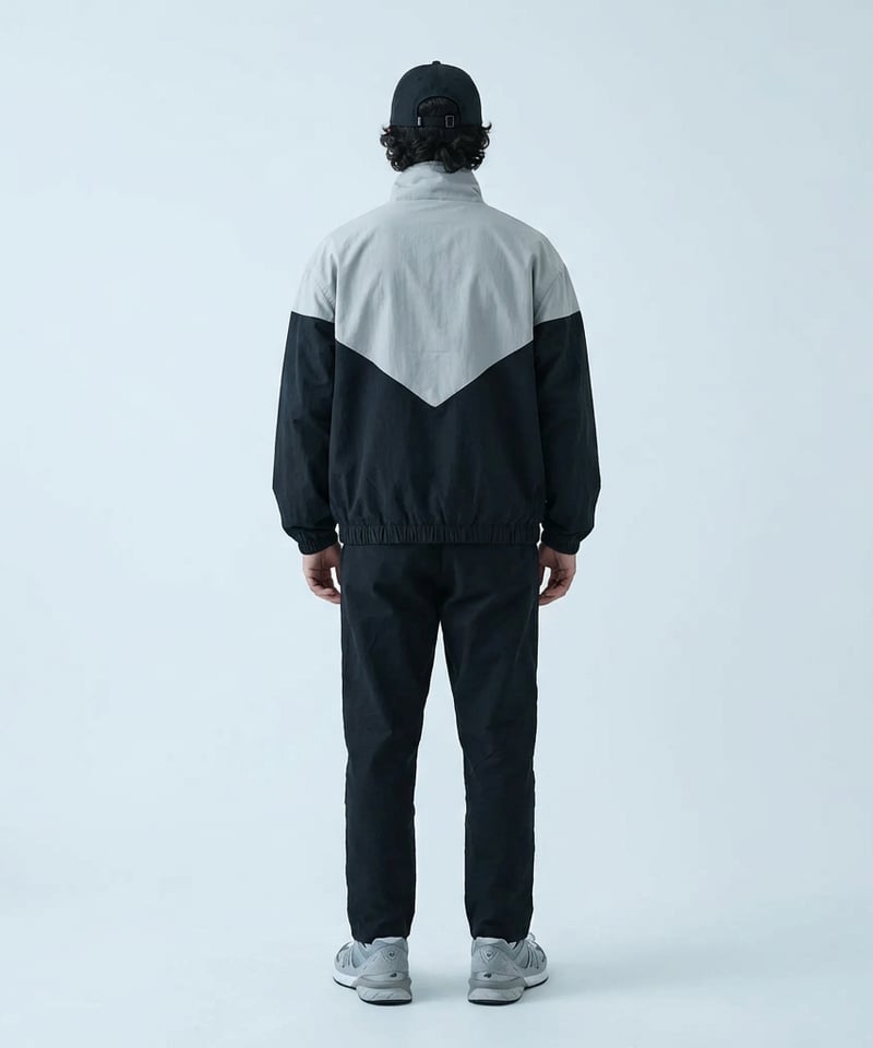 STCH ORIGINAL 【Swing Windbreaker black×gray】 |