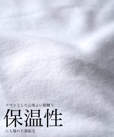 STCH【College Logo crew neck-white】