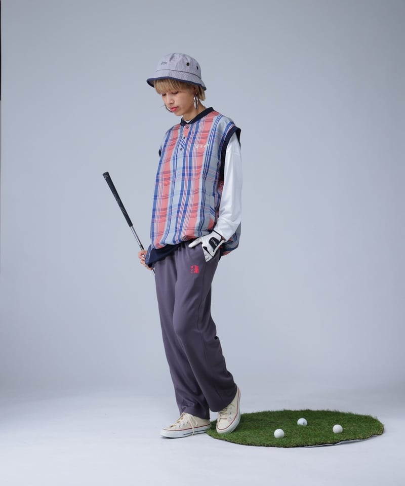 ANTIQUAGOLF×STCH】zip pocket pants-gray | 【公式】S