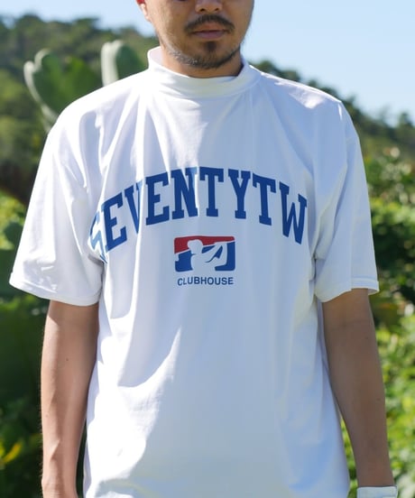 STCH ORIGINAL 【mock neck short sleeve golf man-white】