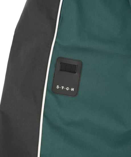 【ANTIQUAGOLF×STCH】 color matching pants-green