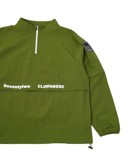 【 ANTIQUAGOLF×STCH 】regen 2waypullover-khaki