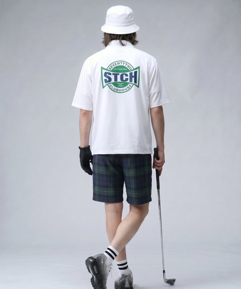 STCH ORIGINAL 【mock neck STCH FAIRWAYS & GREENS