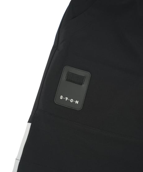 【ANTIQUAGOLF×STCH】UNISEX(ユニセックス)logo halfpants-black