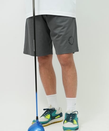 STCH ORIGINAL 【mesh short pants-gray】