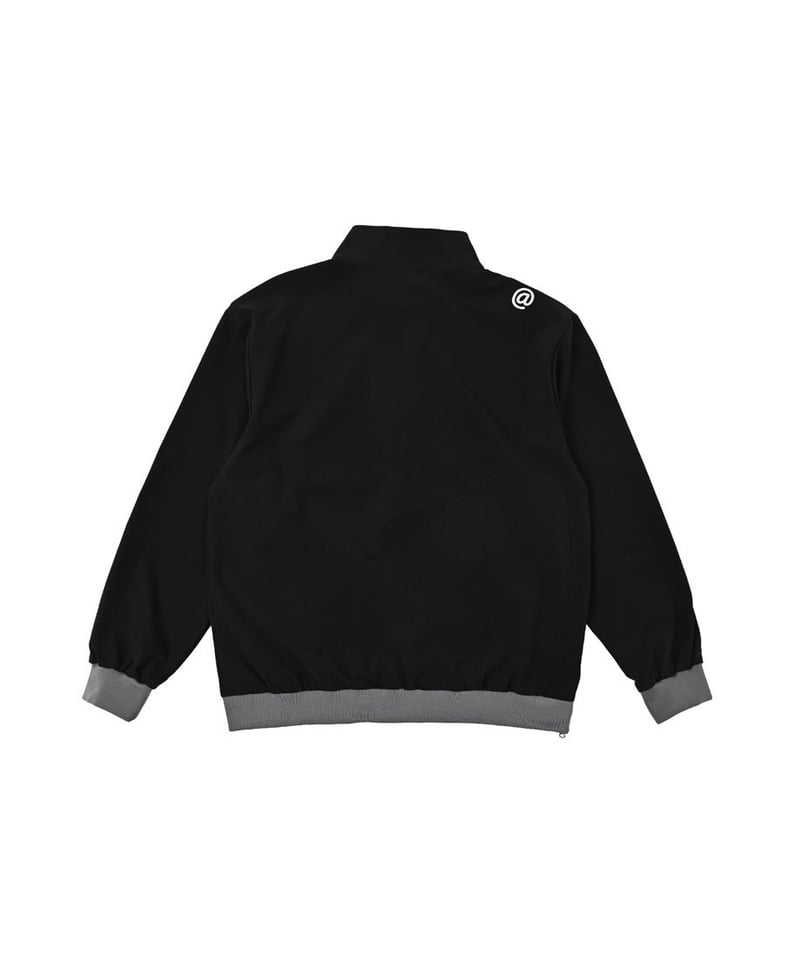 ANTIQUA GOLF × STCH】Logo Half-Zip-black | 【公式】
