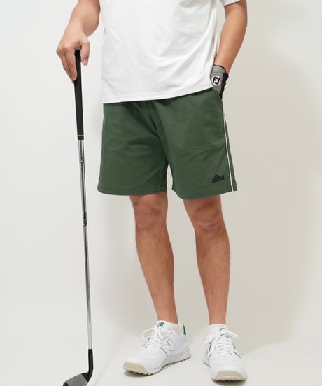 STCH ORIGINAL【piping baseball shorts-green】