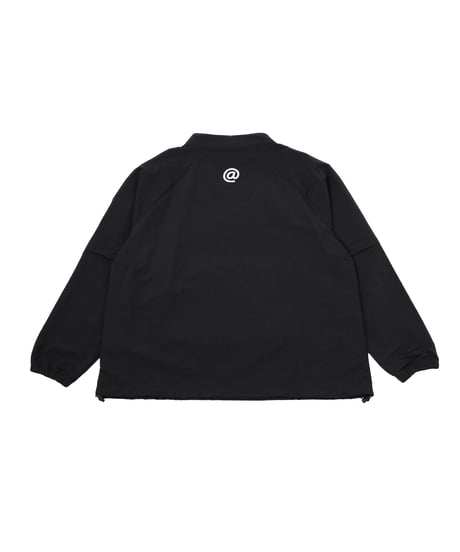 【 ANTIQUAGOLF×STCH 】regen 2waypullover-black