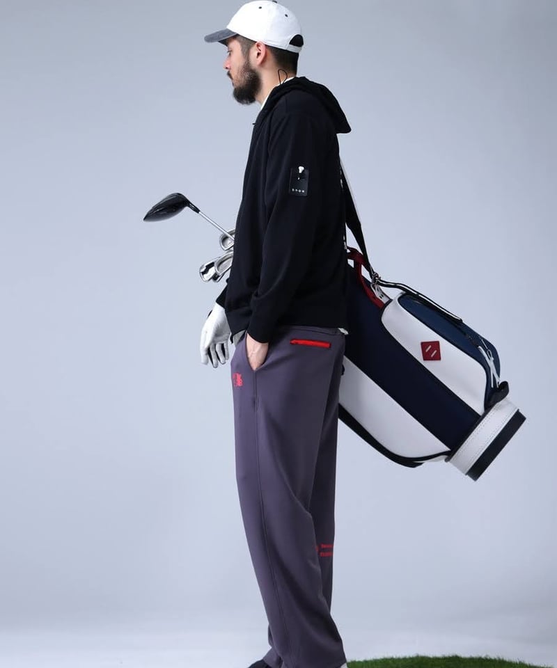 ANTIQUAGOLF×STCH】zip pocket pants-gray | 【公式】S