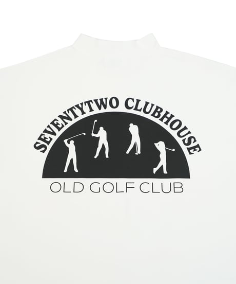 STCH ORIGINAL【OLD GOLF CLUB MOCK NECK-White】