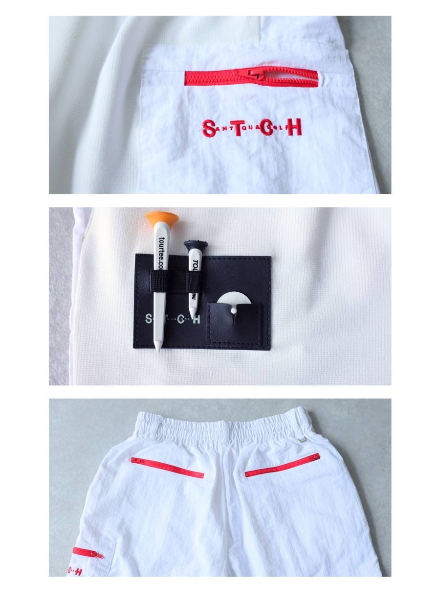 ANTIQUA GOLF×STCH】Golf Short Pants-White | 【公式
