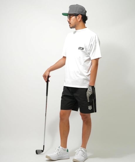 STCH ORIGINAL【piping baseball shorts-black】