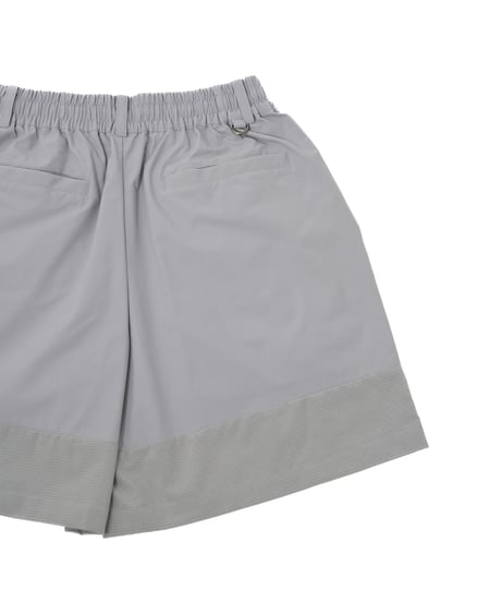 【ANTIQUAGOLF×STCH】UNISEX（ユニセックス）logo half pants-gray