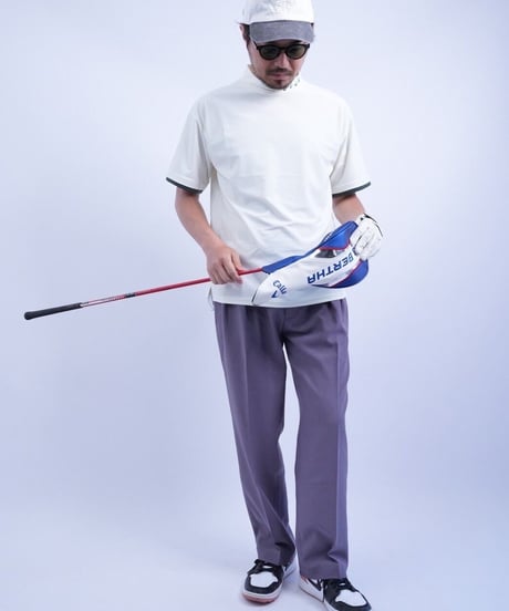 STCH【Twotuck wide pants-charcoal】