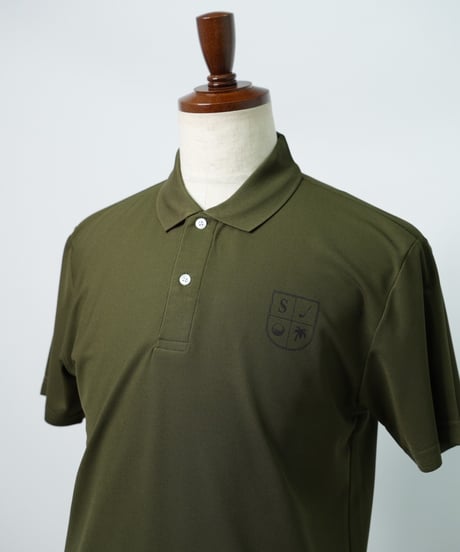 STCH ORIGINAL【STCH LOGO POLO-khaki】