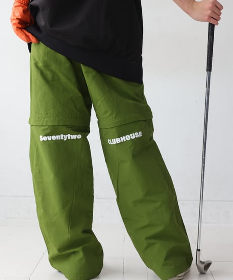 【 ANTIQUAGOLF×STCH 】regen switch 2waypants-khaki