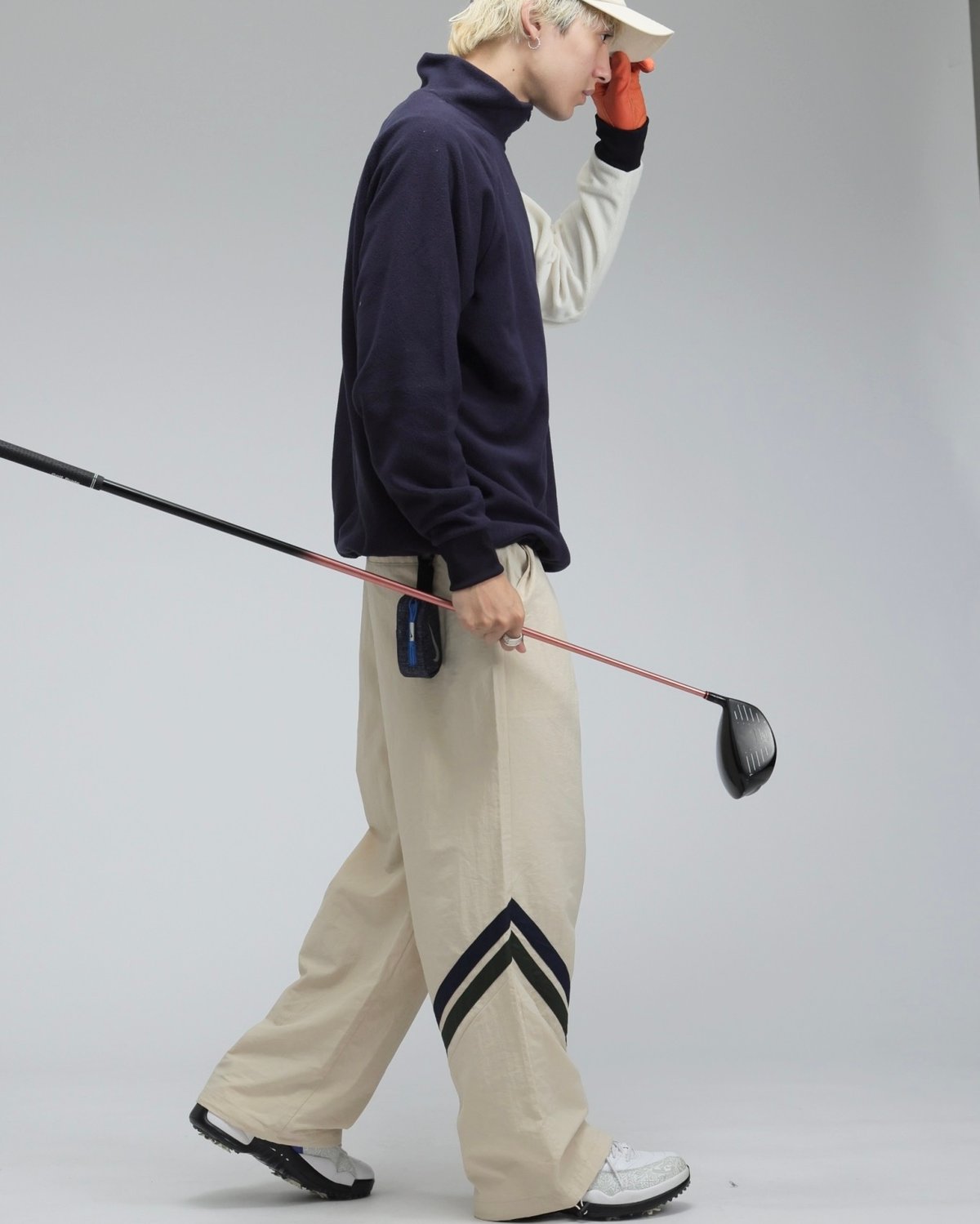 ANTIQUAGOLF×STCH】UNISEX（ユニセックス） Asymmetric Lin