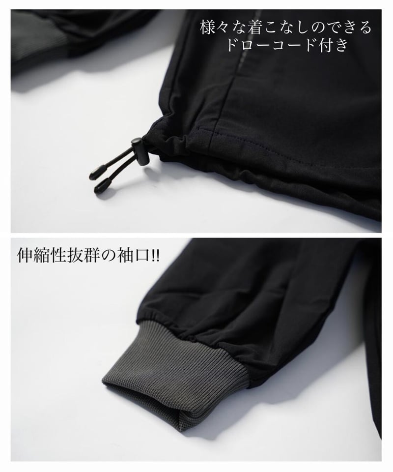 melple×STCH 【Tomcat V-neck pullover black（トムキャッ