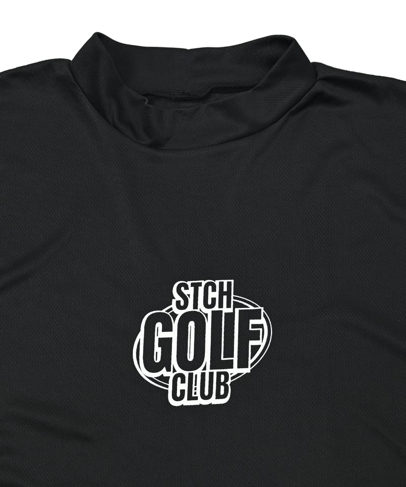 STCH ORIGINAL 【mock neck STCH GOLF CLUB-black】