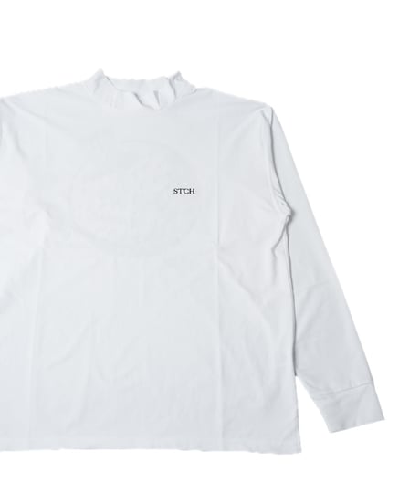 STCH ORIGINAL 【mockneck long sleeve golkees L/S-white】