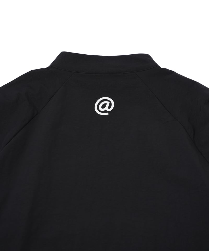 ANTIQUAGOLF×STCH 】regen 2waypullover-black |