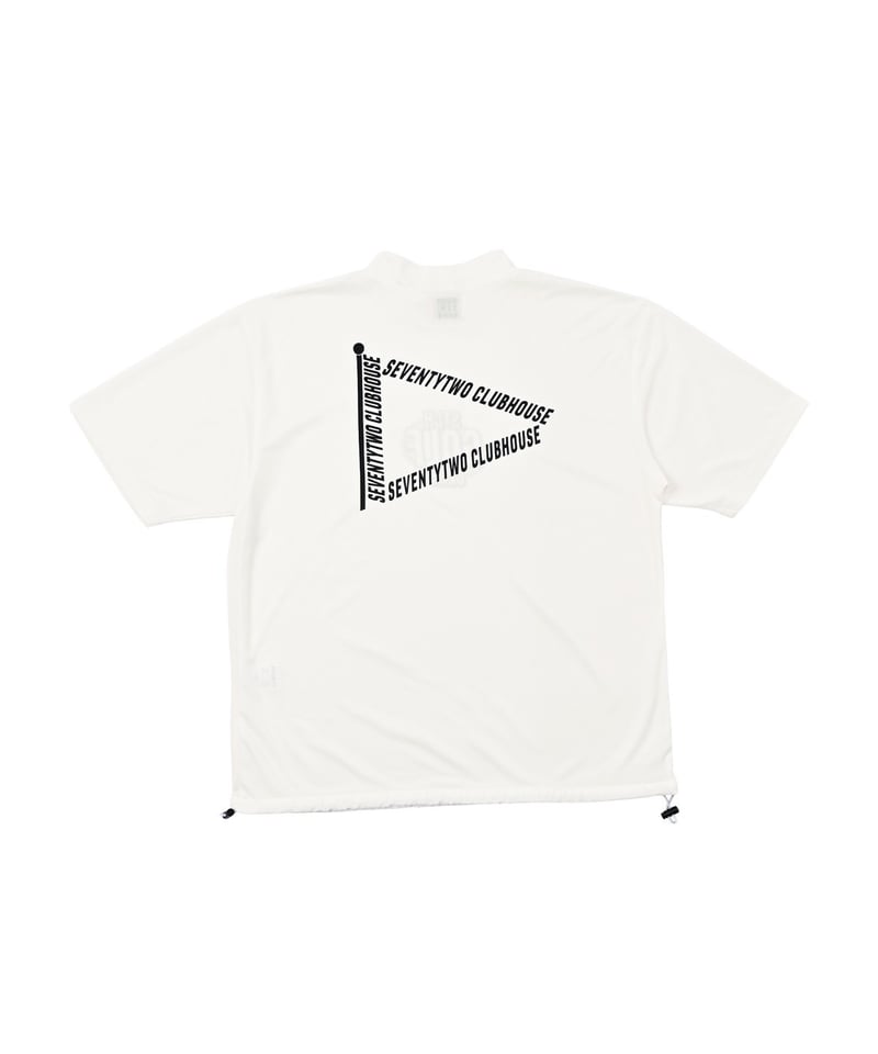 STCH ORIGINAL 【mock neck STCH GOLF CLUB-white】