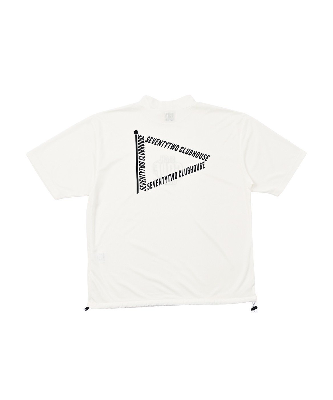 STCH ORIGINAL 【mock neck STCH GOLF CLUB-white】