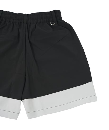 【ANTIQUAGOLF×STCH】UNISEX(ユニセックス)logo halfpants-black