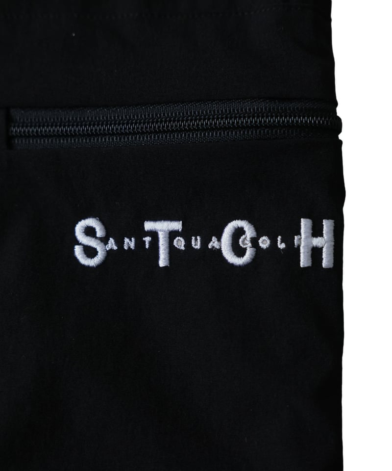 ANTIQUA GOLF×STCH】Zip Design Logo Pants-black