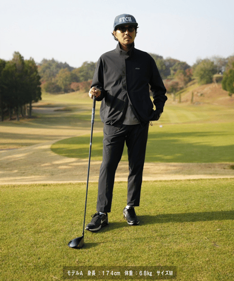 melple×STCH 【Coach jacket-navy（トムキャット コーチジャケット）】