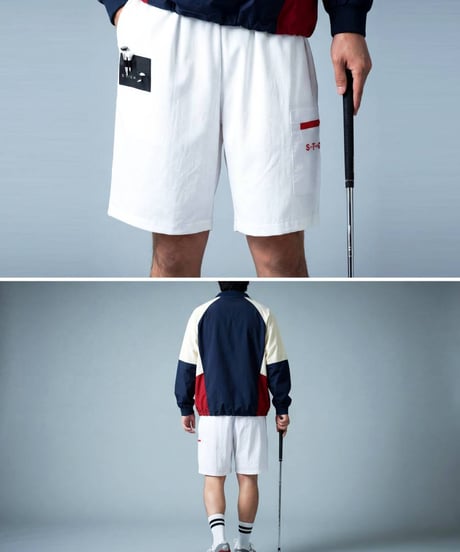【ANTIQUA GOLF×STCH】Golf Short Pants-White