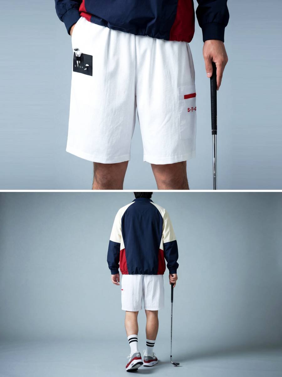 ANTIQUA GOLF×STCH】Golf Short Pants-White | 【公式