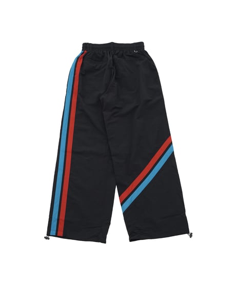 【ANTIQUAGOLF×STCH】UNISEX（ユニセックス） Asymmetric Line Pants-black
