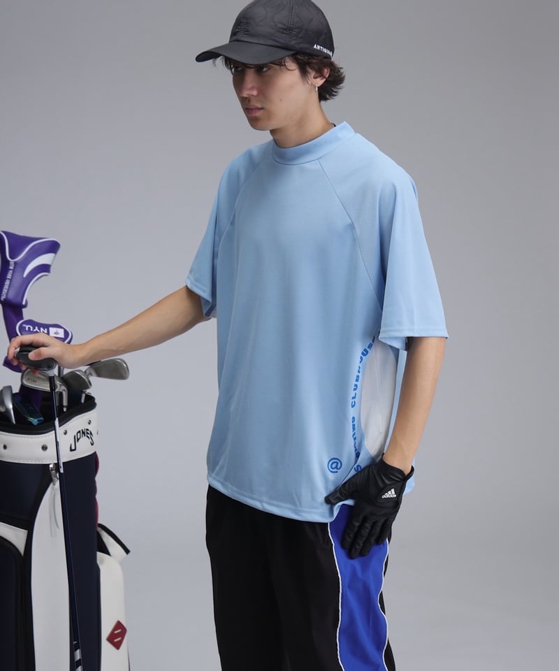 ANTIQUAGOLF×STCH】UNISEX(ユニセックス)mesh switching