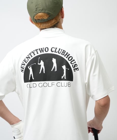 STCH ORIGINAL【OLD GOLF CLUB MOCK NECK-White】
