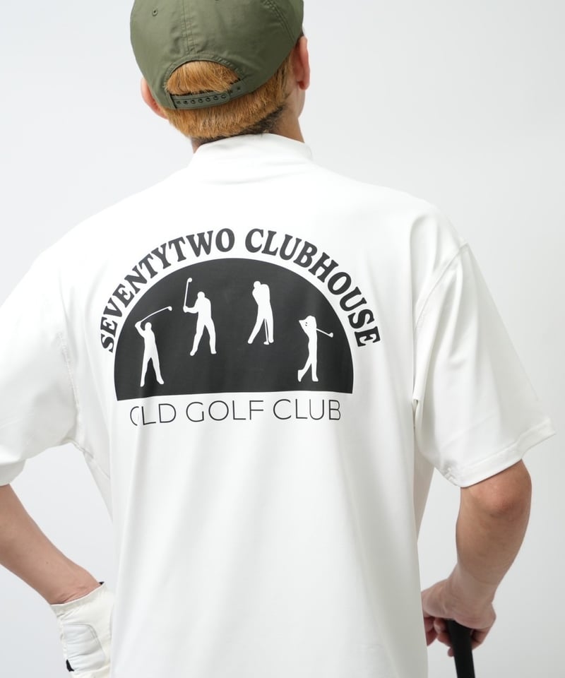 STCH SEVENTYTWO CLUBHOUSE ゴルフ モックネック L白 STCH ORIGINAL【OLD GOLF CLUB MOCK NECK-White】 |