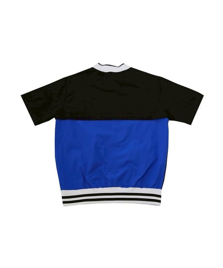 【 ANTIQUAGOLF×STCH 】backcolor mockneck tops-black
