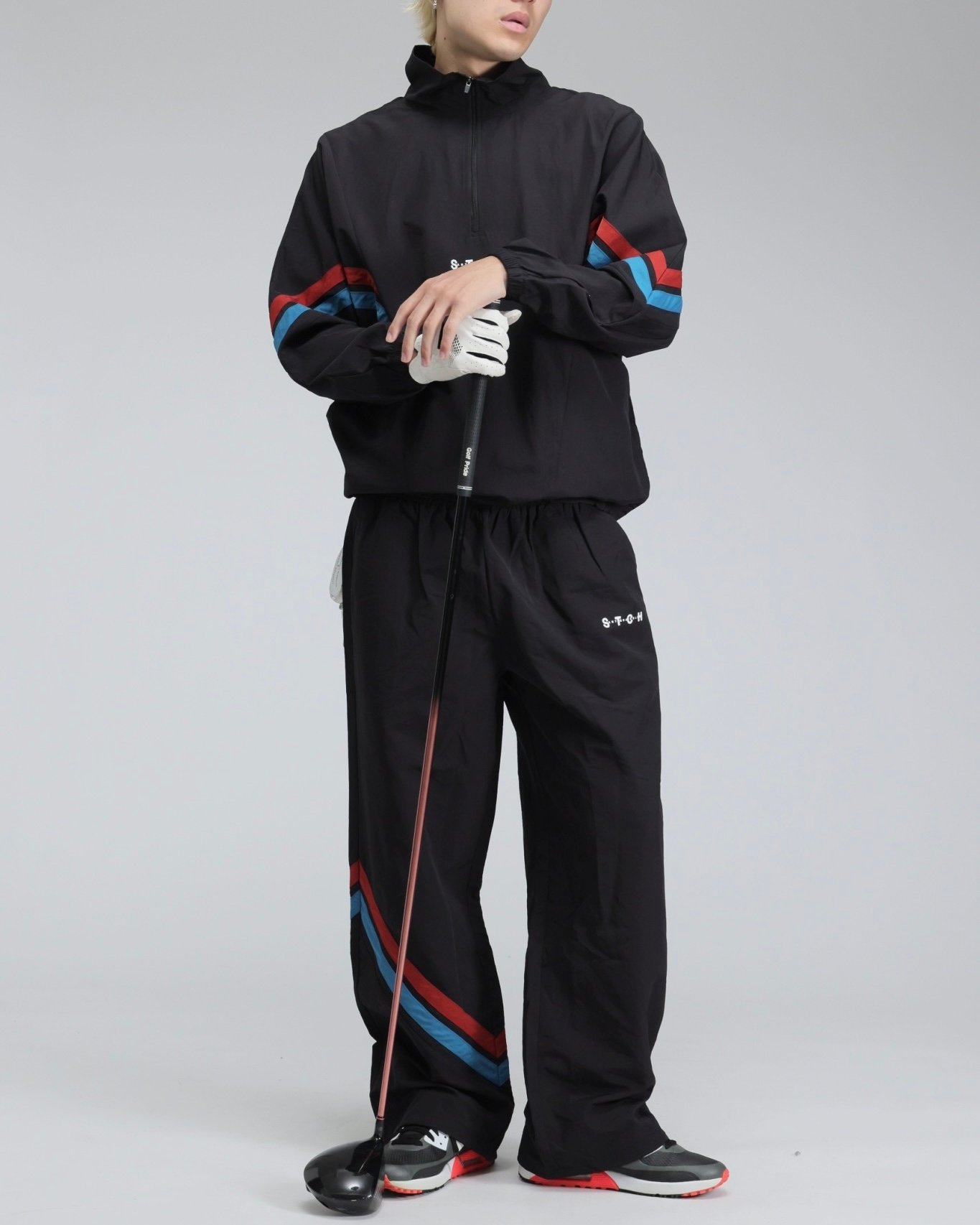 ANTIQUAGOLF×STCH】UNISEX（ユニセックス） Asymmetric Lin