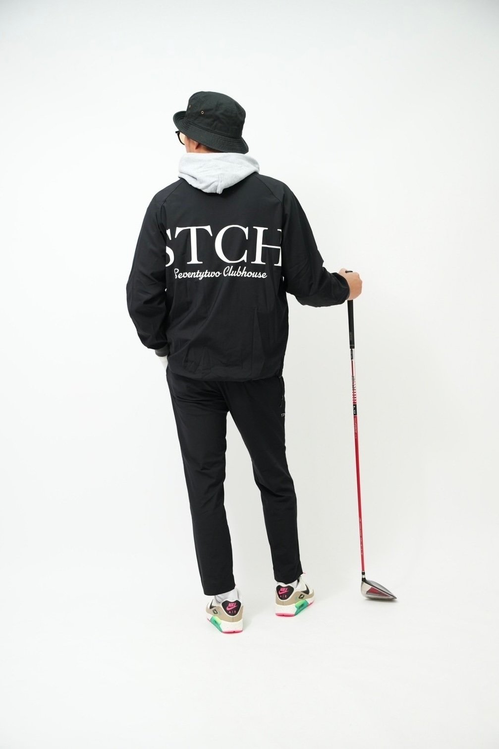 melple×STCH 【Tomcat V-neck pullover black(トムキャッ melple×STCH 【Tomcat V-neck pullover black(トムキャッ