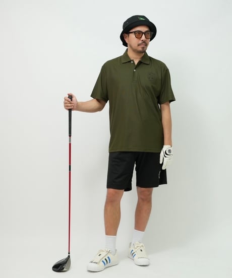 STCH ORIGINAL【STCH LOGO POLO-khaki】
