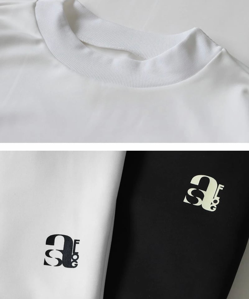 ANTIQUAGOLF×STCH】UNISEX(ユニセックス)zip pocket logo